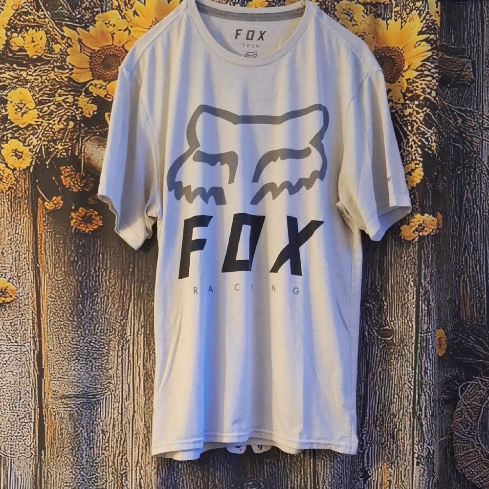 Fox Tech White Tee
